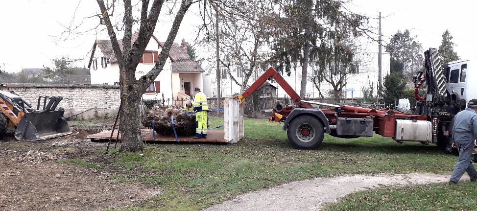 Evacuation de la cule